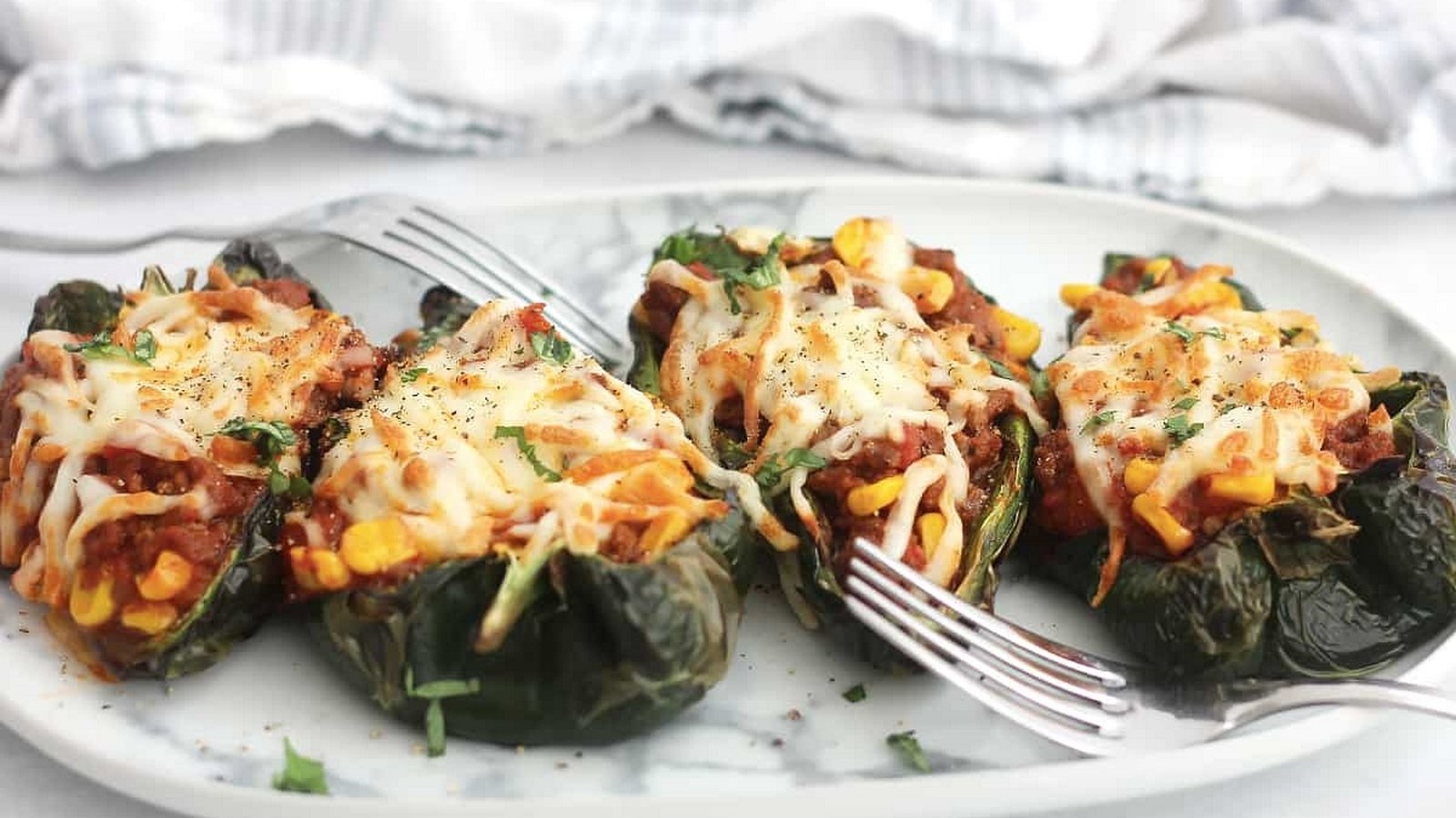 Air Fryer Stuffed Poblano Peppers Air Fryer Stuffed Poblano Peppers