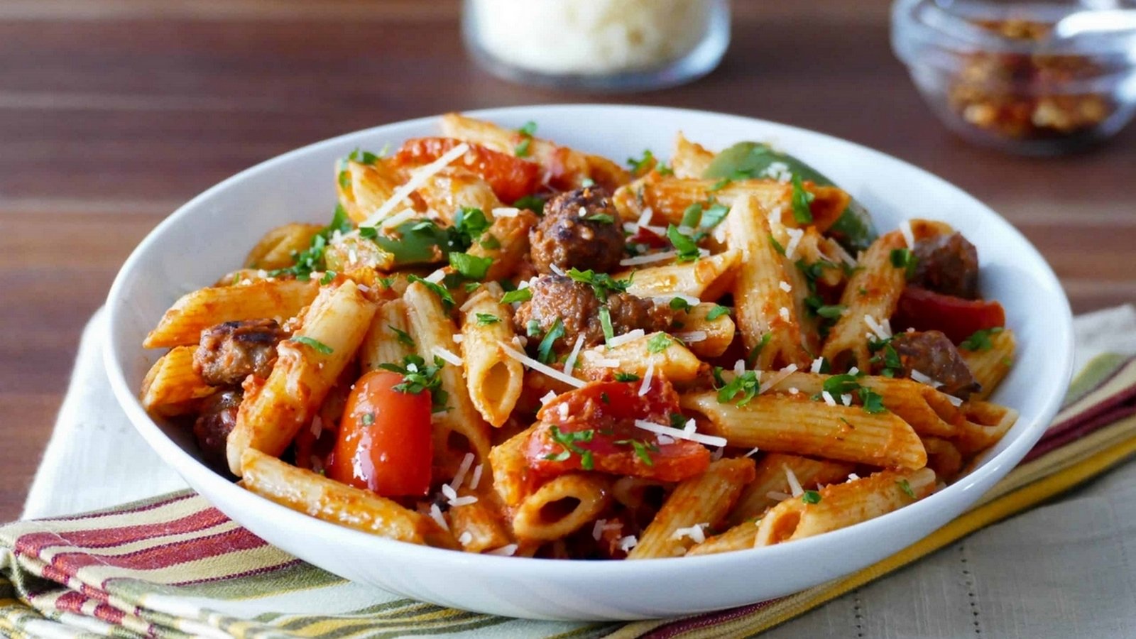 Instant Pot Pasta Sausage Tomato Cream Instant Pot Pasta Sausage Tomato Cream