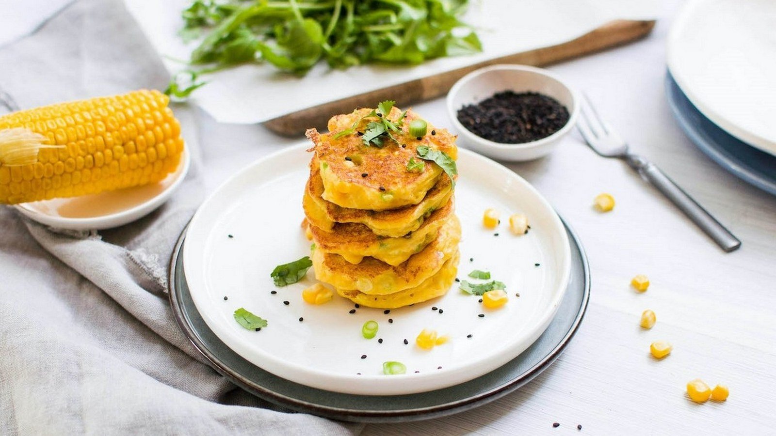 Sweetcorn Fritters Sweetcorn Fritters