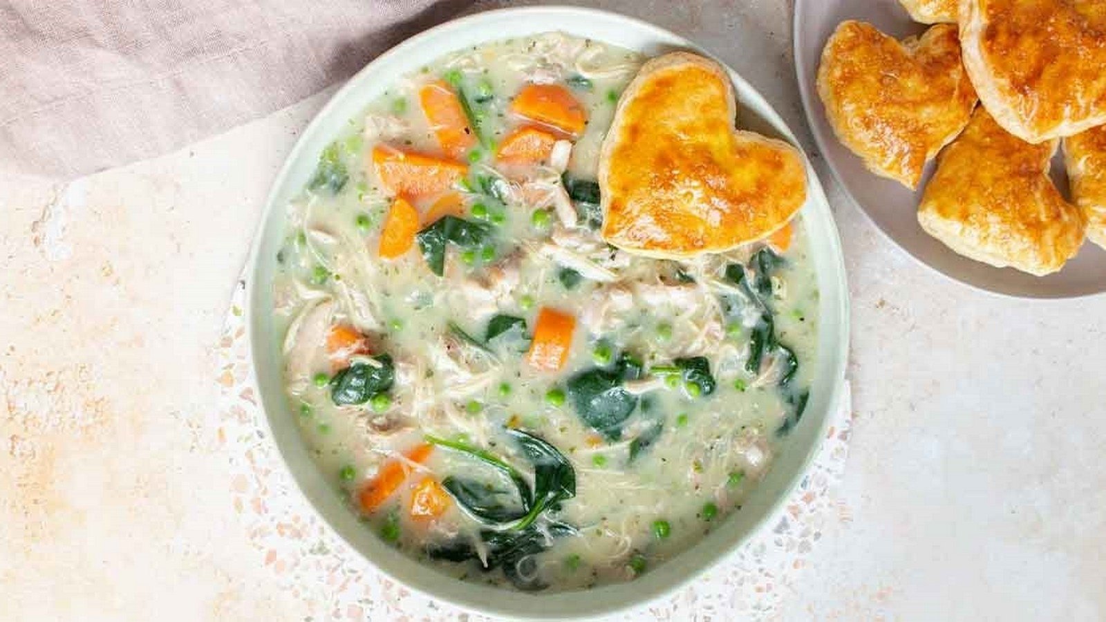 Crustless Chicken Pot Pie Crustless Chicken Pot Pie