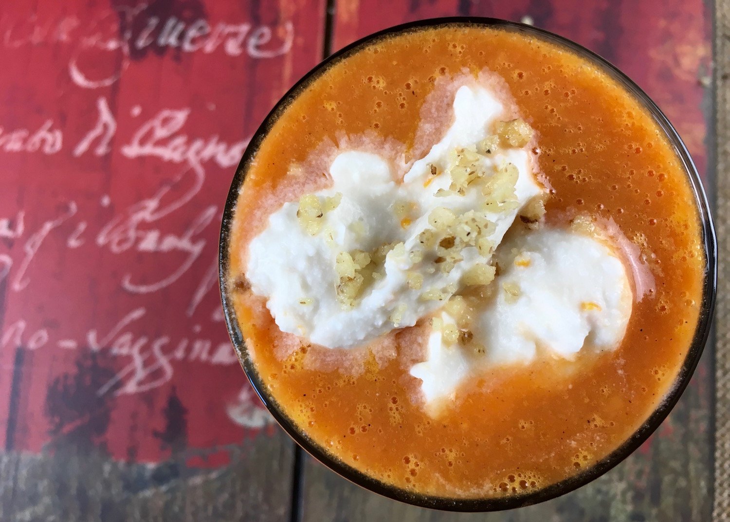carrot cake smoothie