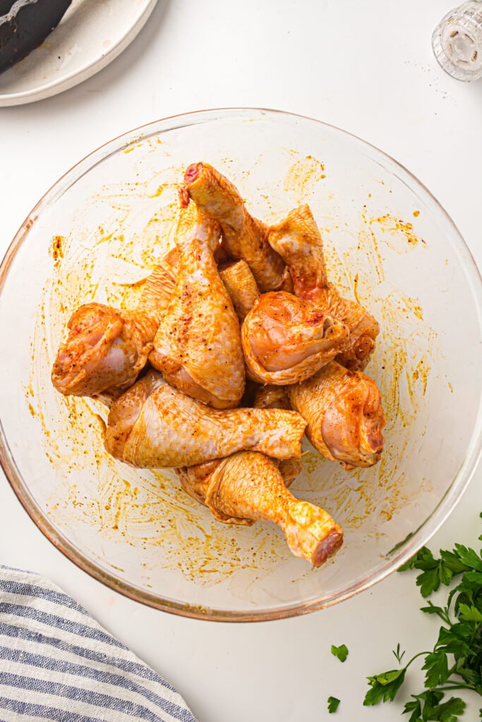 chicken drumsticks with marinade