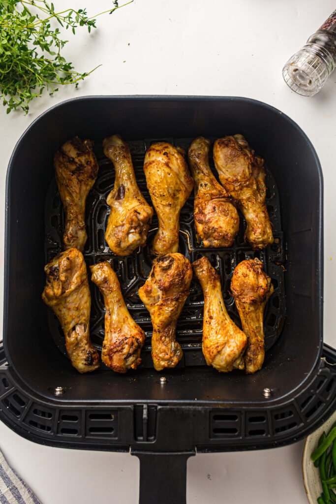 cooking chicken in air fryer basket