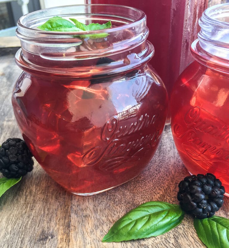 Instant Pot Blackberry Tea