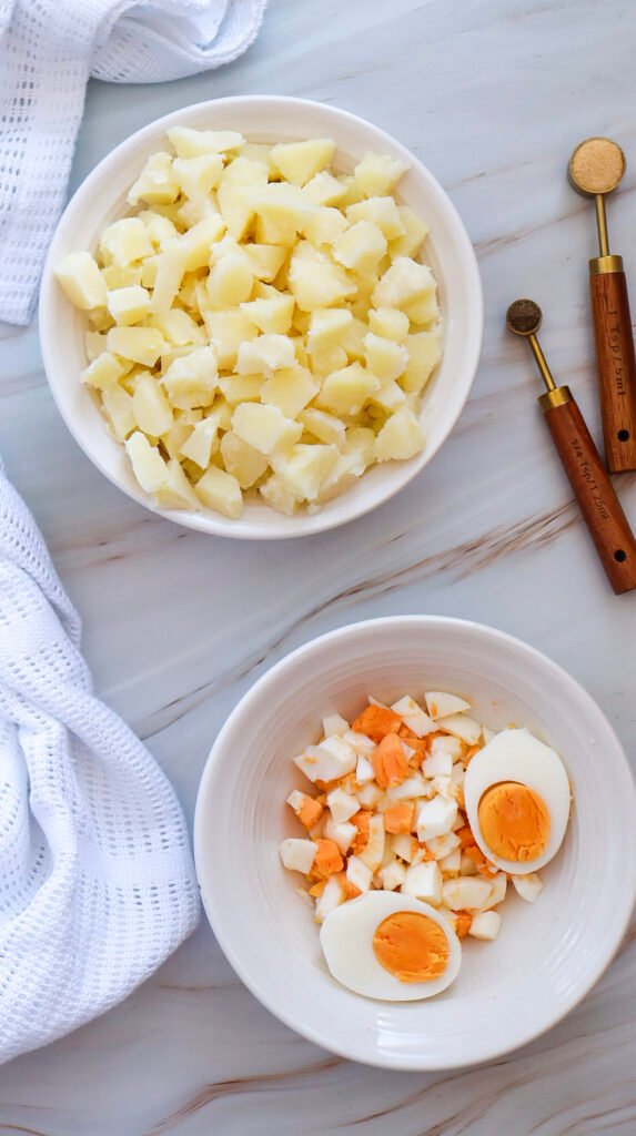 Homemade July 4th Potato Salad
