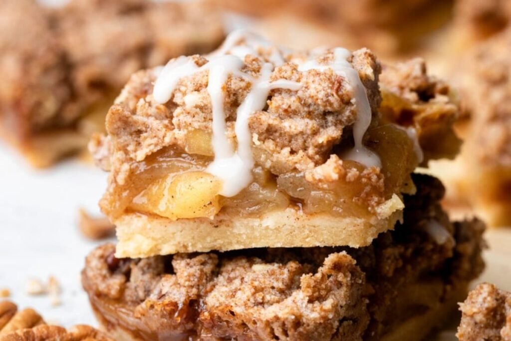 Healthy Apple Pie Bars