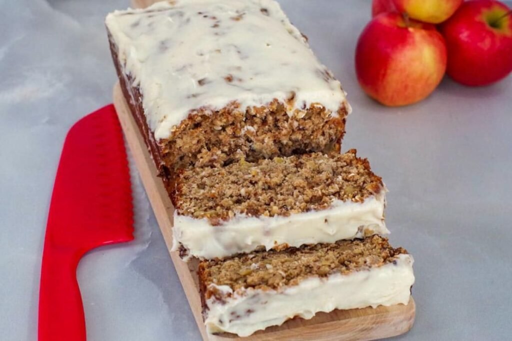 Apple Walnut Bread (with Brown Butter Glaze)