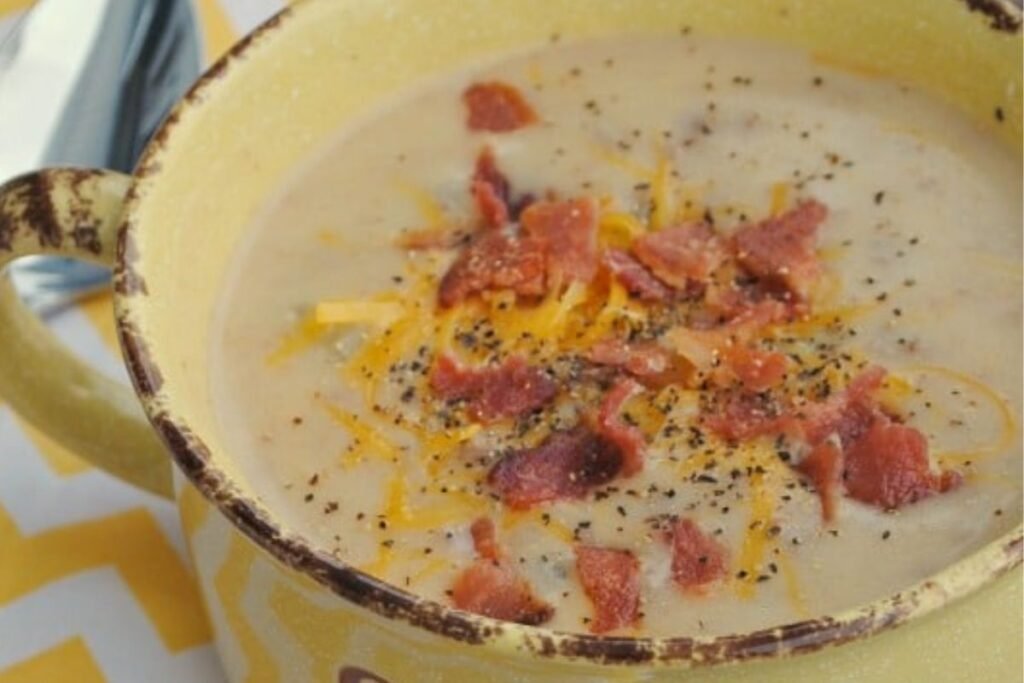 Bacon Cheeseburger Chowder
