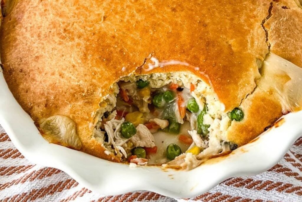 Bisquick Chicken Pot Pie Casserole