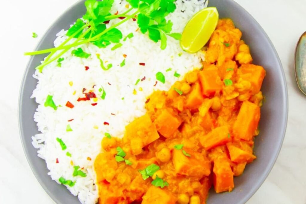 Butternut Squash Chickpea Curry