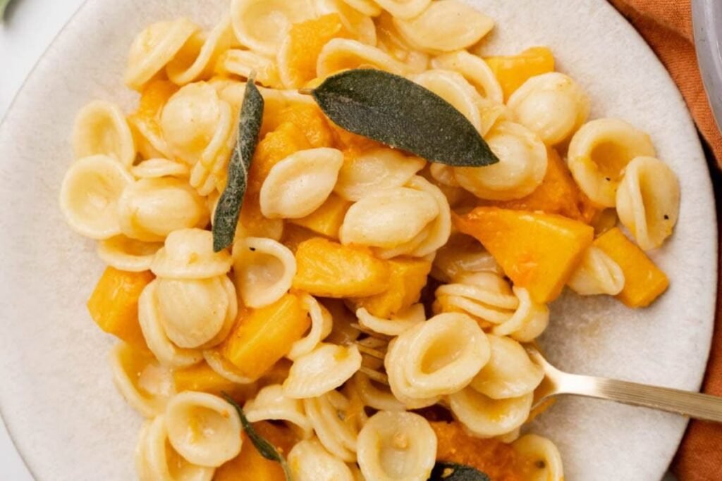 Butternut Squash and Sage Pasta with Brown Butter