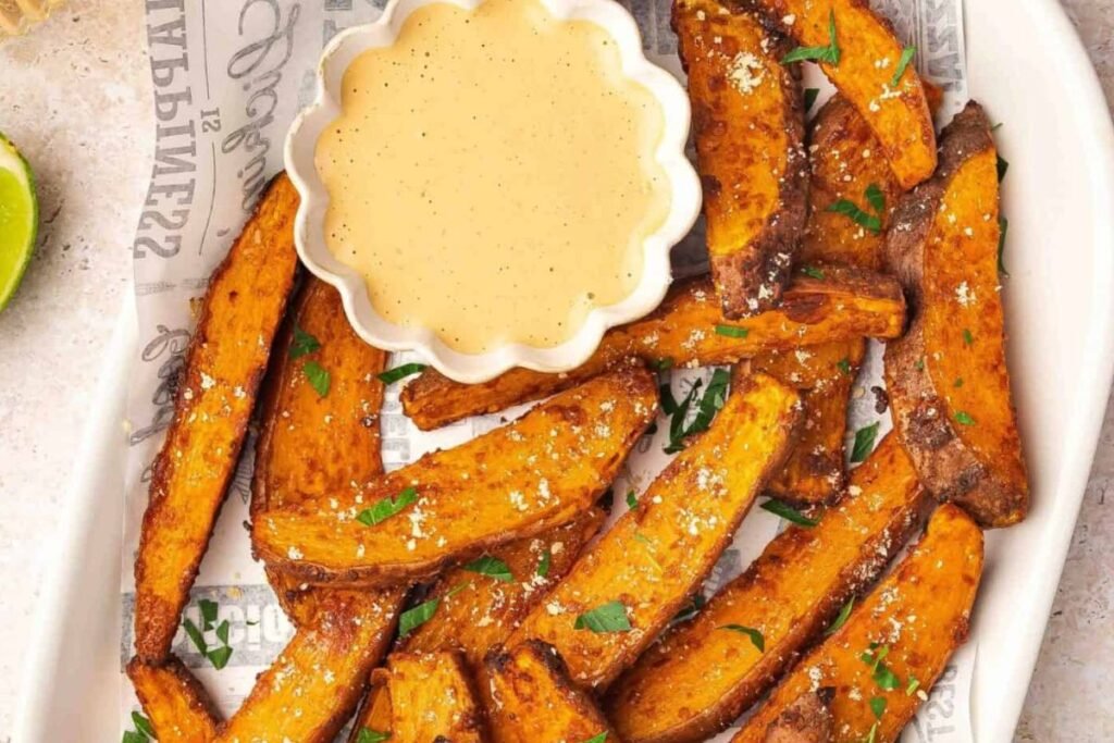 Crispy Air Fryer Sweet Potato Wedges