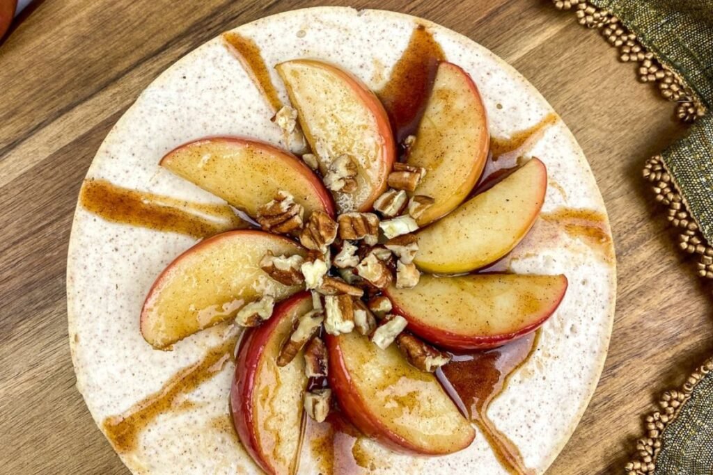 Instant Pot Apple Cinnamon Cheesecake
