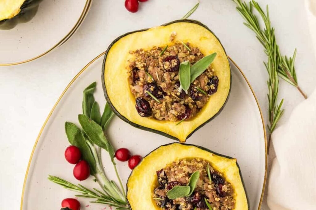 Stuffed Acorn Squash