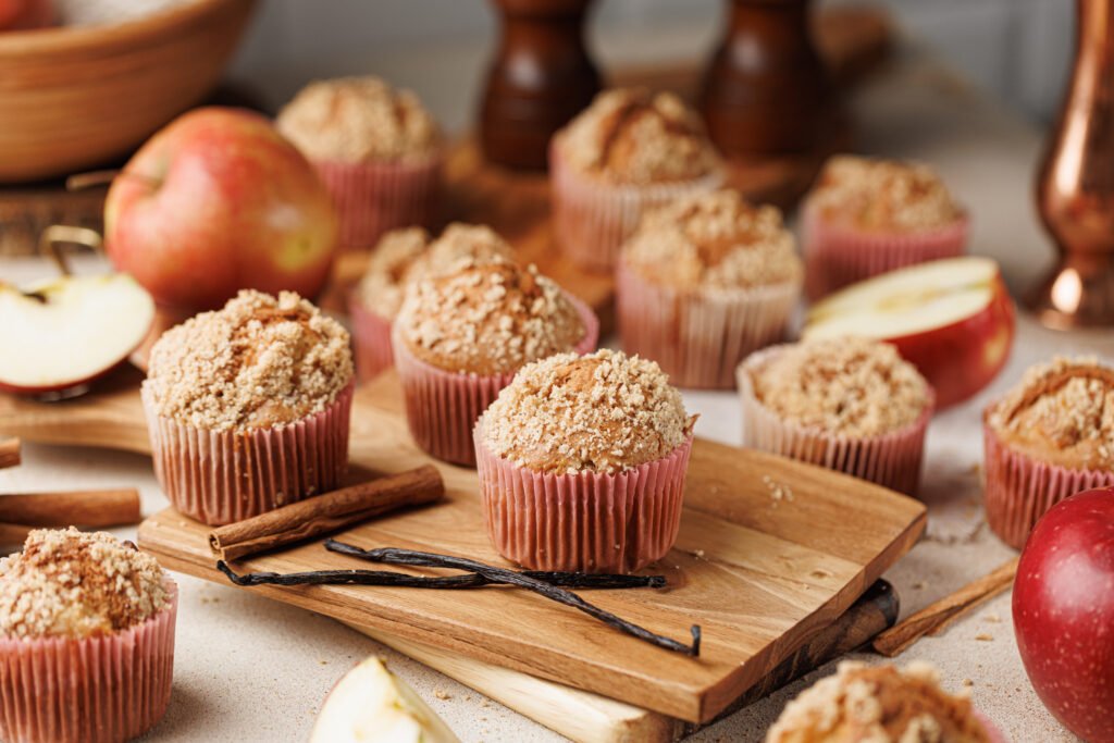 Apple Cinnamon Crumb Muffins