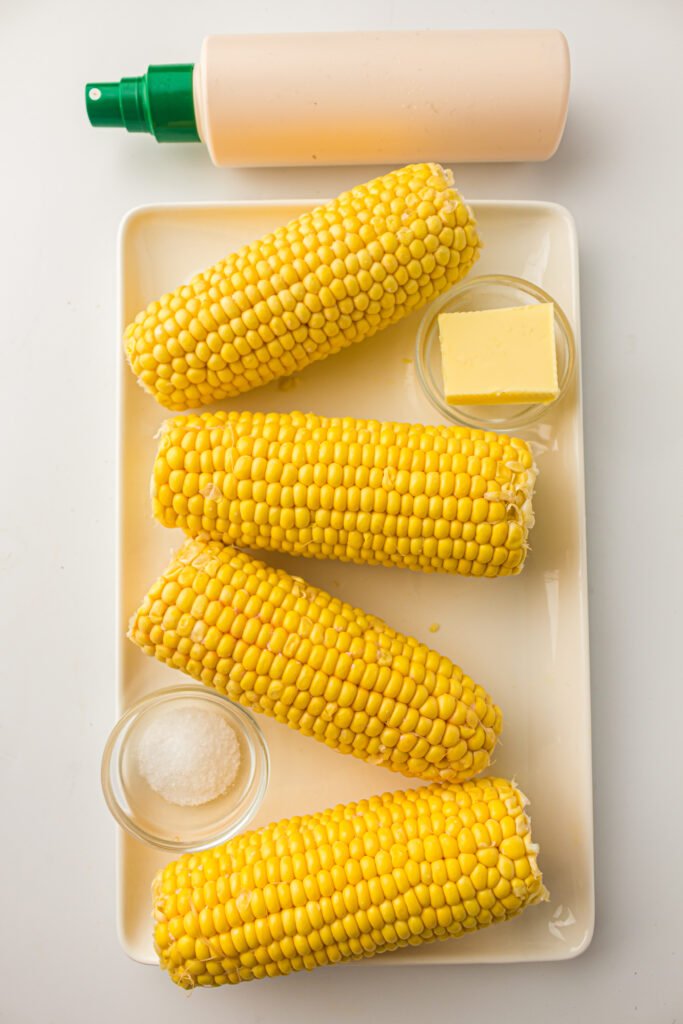 Air Fryer Sweetcorn on the Cob ingredients