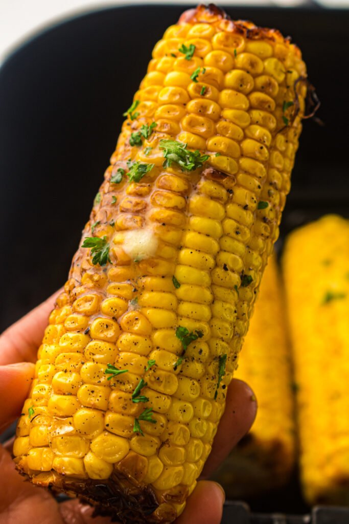 Air Fryer Sweetcorn on the Cob